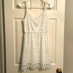 Never worn white lace dress.